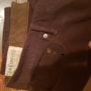 polo ralph luaren brown jeans